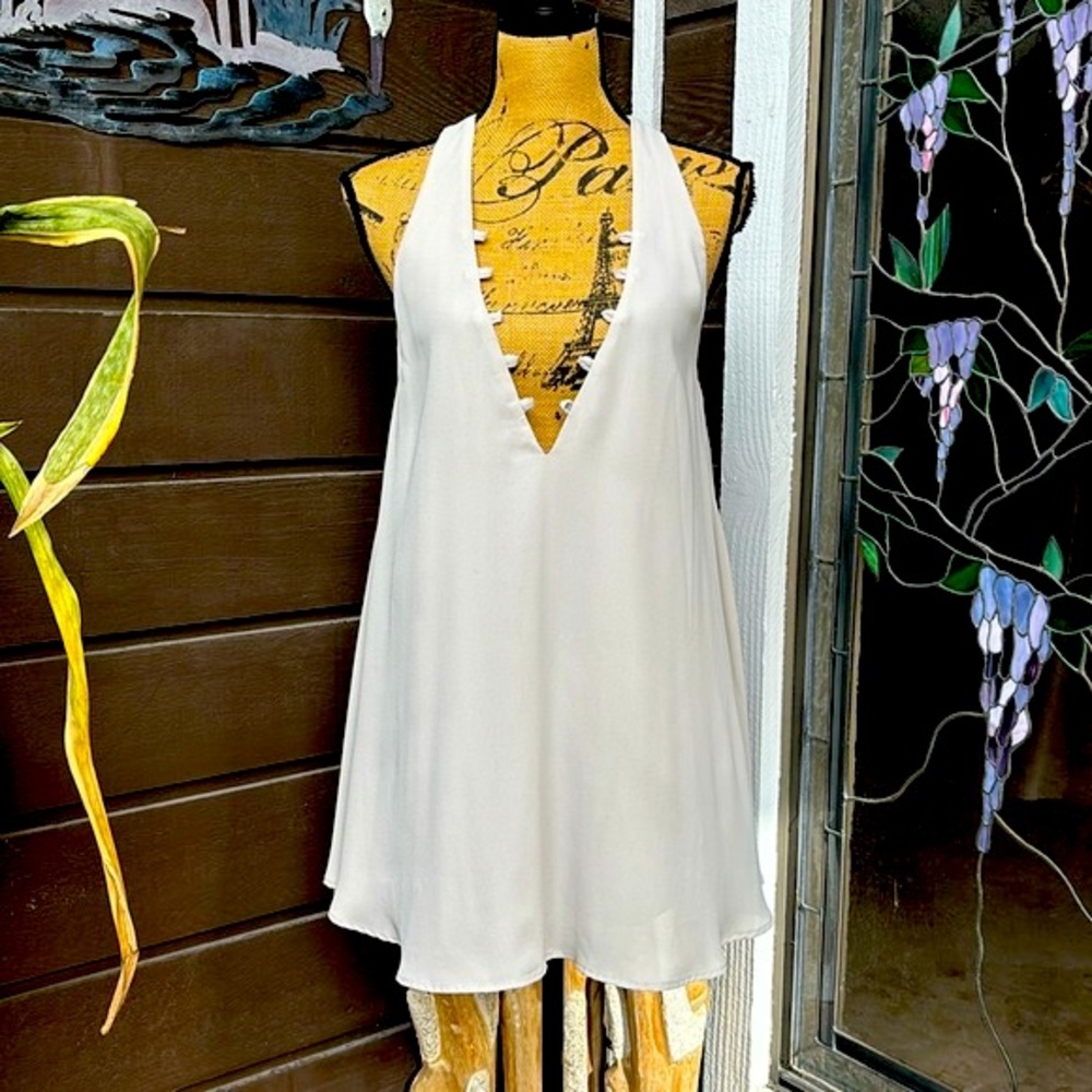 Show Me Your MuMu Gray Ranch Mirage Tunic Dress - Picture 2 of 11